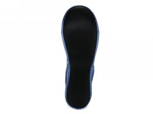 FLEXERINAS - faltbare Ballerinas, blau metallic