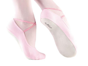 SoDanca BA40 Gymnastik Slipper rosa